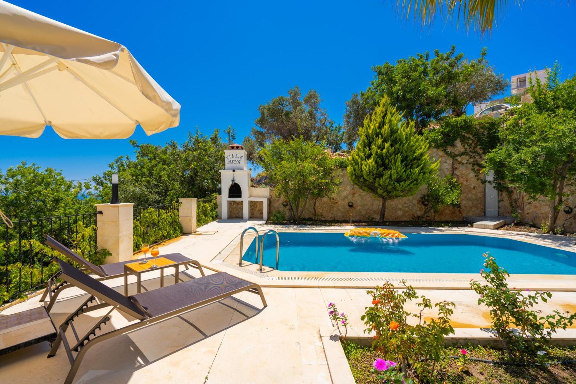 Villa Asya 2 Калкан Экстерьер фото